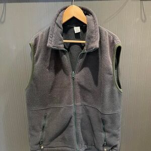 Columbia sports wear green fleece large‎ mens vest outdoor jacket coat winter